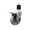 Service Caster 4'' Semi Steel Swivel 1-7/8'' Expanding Stem Caster Total Lock Brake SCC-EXTTL20S414-SSS-178 - alternate 1